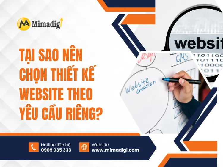Why Choose Custom Website Design? at mima