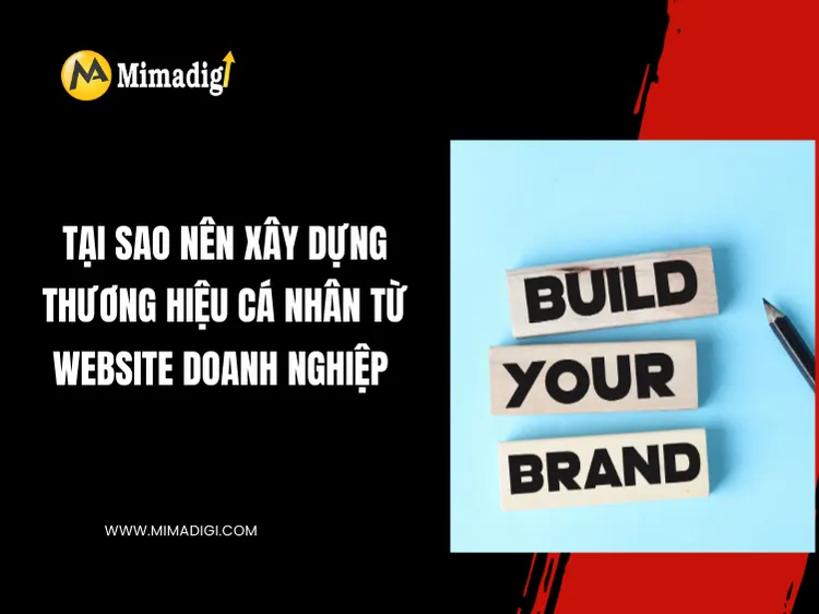 Why Build Personal Branding from a Business Website at mima