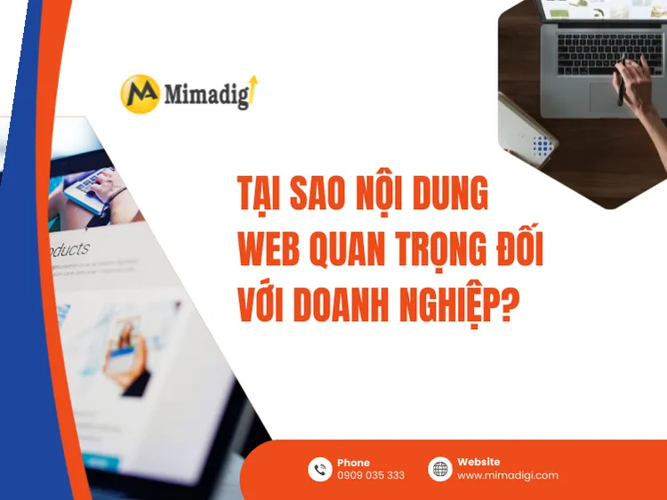 Why Website Content Matters for Businesses at mima