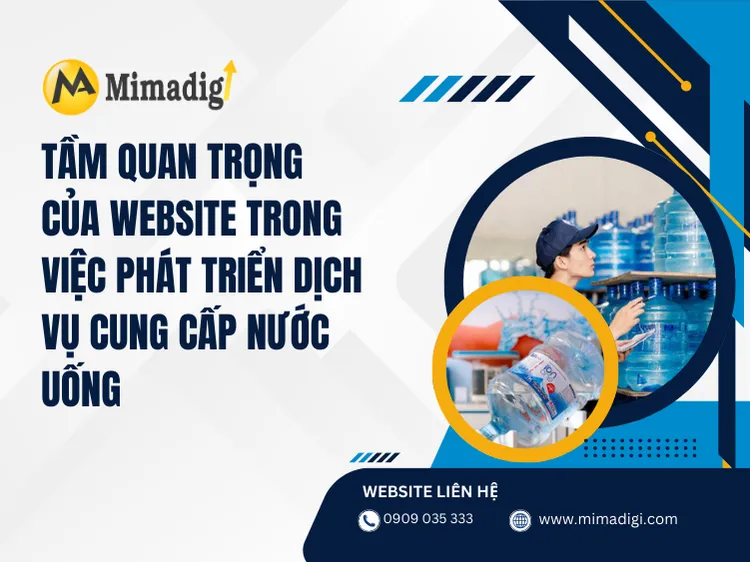 The Importance of a Website in Developing a Water Delivery Service at mima