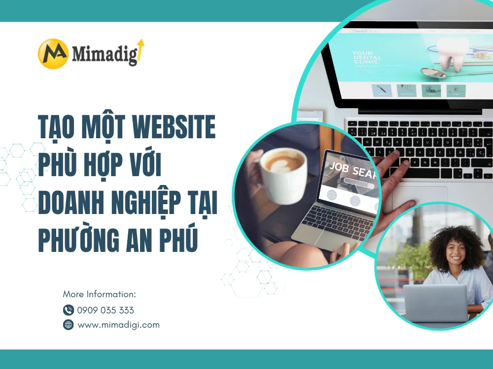 Tạo Một Website Phù Hợp Với Doanh Nghiệp Tại Phường An Phú tại mima