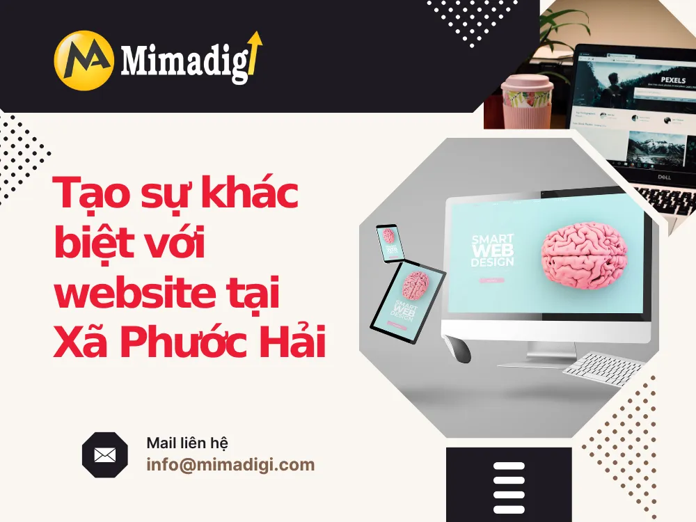 Create Differentiation With a Website in Phuoc Hai Commune at mima