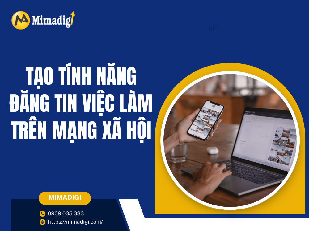 Create a Feature to Post Jobs on Social Media at MIMA