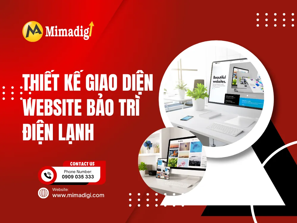 Thiết Kế Giao Diện (UX/UI) Website tại mima