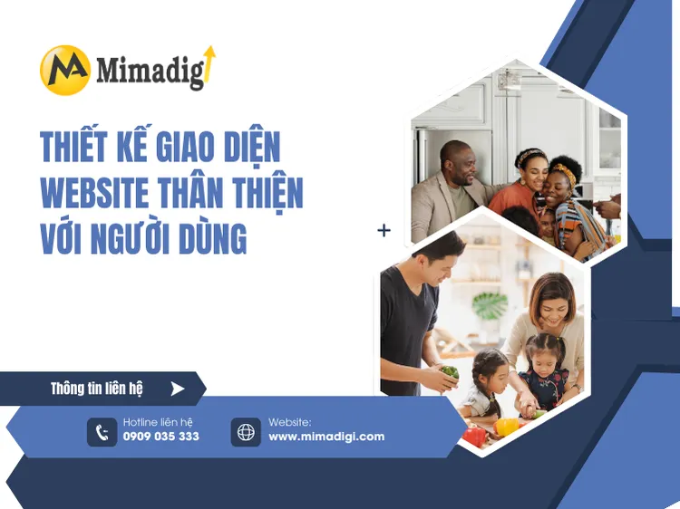 Designing a User-Friendly Website Interface at mima