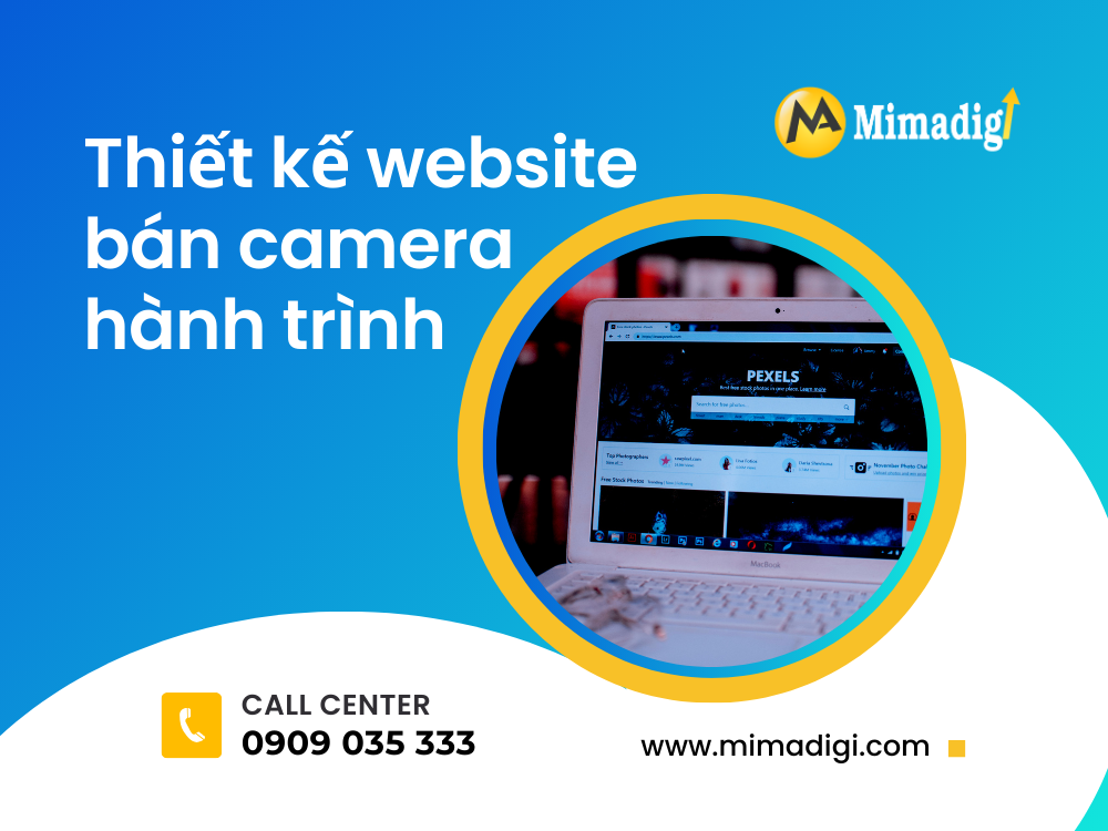 Thiết kế website bán camera hành trình tại mima