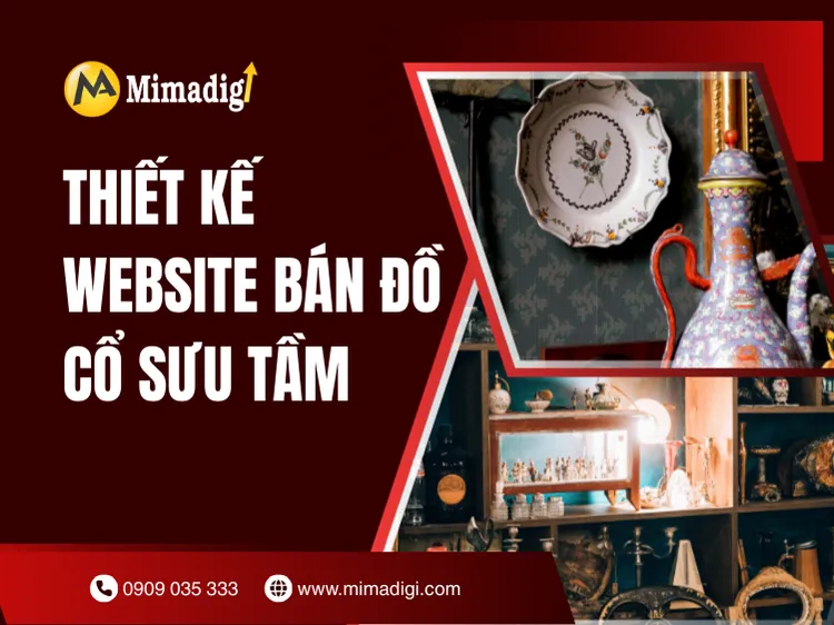 Antique Collectibles Website Design – A Solution to Honor Artistic Value at mima