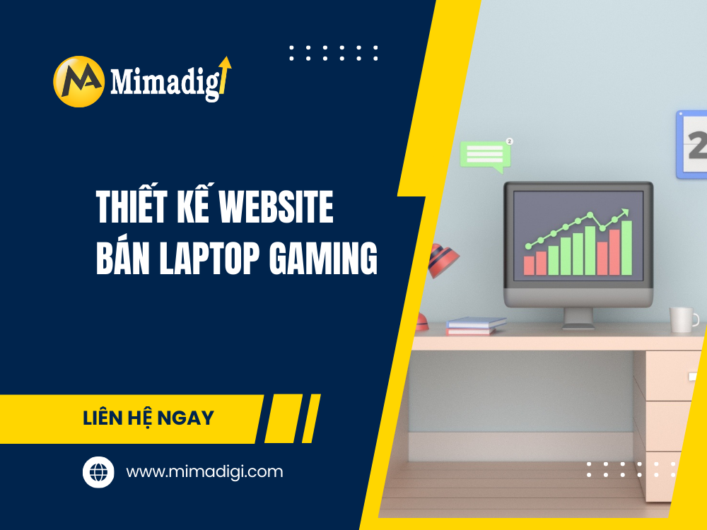 Thiết kế website bán laptop gaming tại mima
