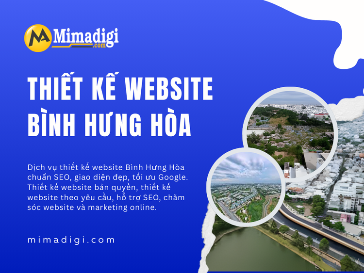 Thiết Kế Website Bình Hưng Hòa Chuyên Nghiệp