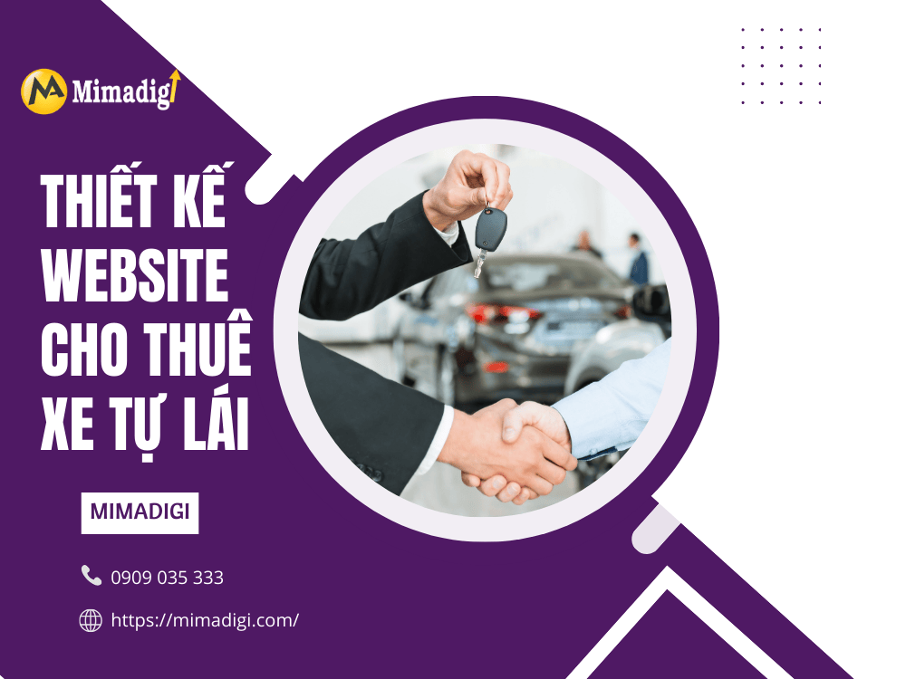 Website Design for Self-Drive Car Rental – A Solution to Elevate Your Brand and Optimize Revenue at MIMA