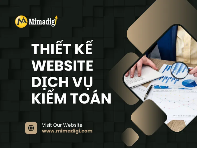 Thiết kế website dịch vụ kiểm toán tại mima