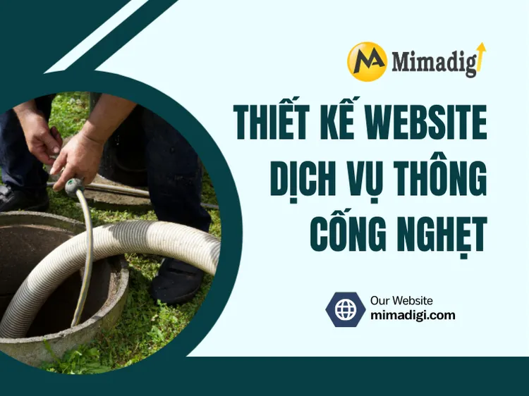 Thiết Kế Website Dịch Vụ Thông Cống Nghẹt tại mima