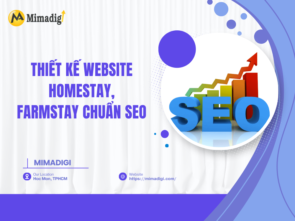 SEO-Standard Homestay and Farmstay Website Design at MIMA