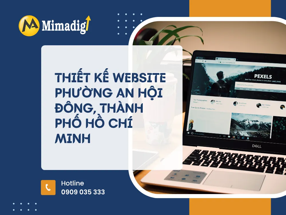 Thiết Kế Website Phường An Hội Đông tại mima