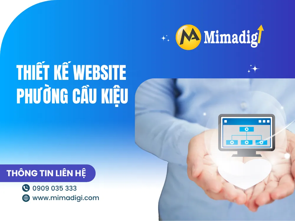 Thiết Kế Website Phường Cầu Kiệu tại mima