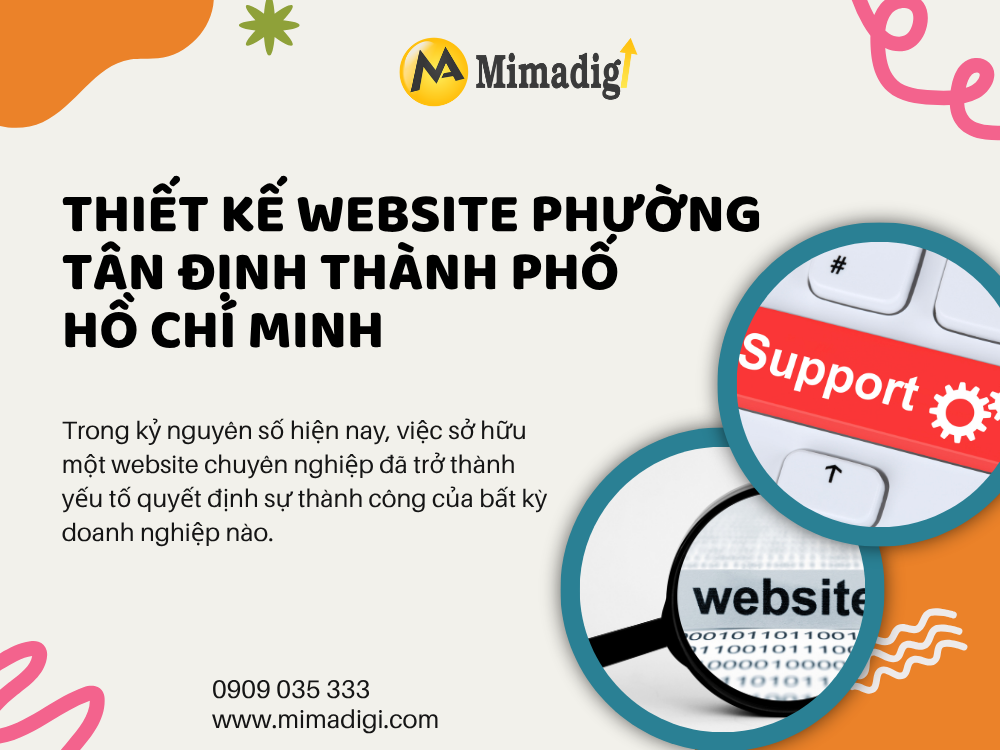 Website Design in Phường Tân Định, Ho Chi Minh City: Optimal Solutions for Businesses at mimadigi