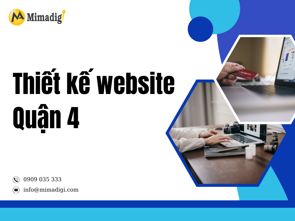 Thiết kế website quận 4 tại mima