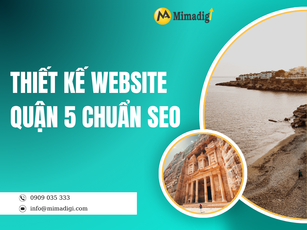 Thiết kế quận 5 chuận SEO tại mima