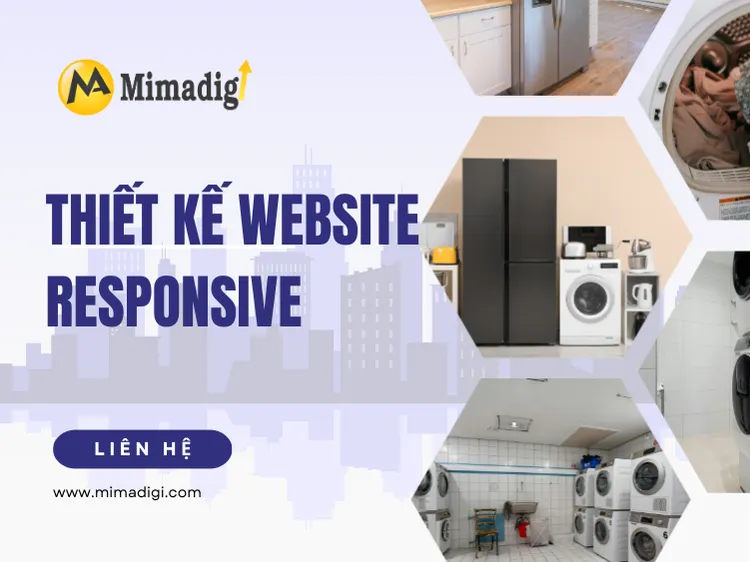 Responsive Website Design for Repair Services at mima