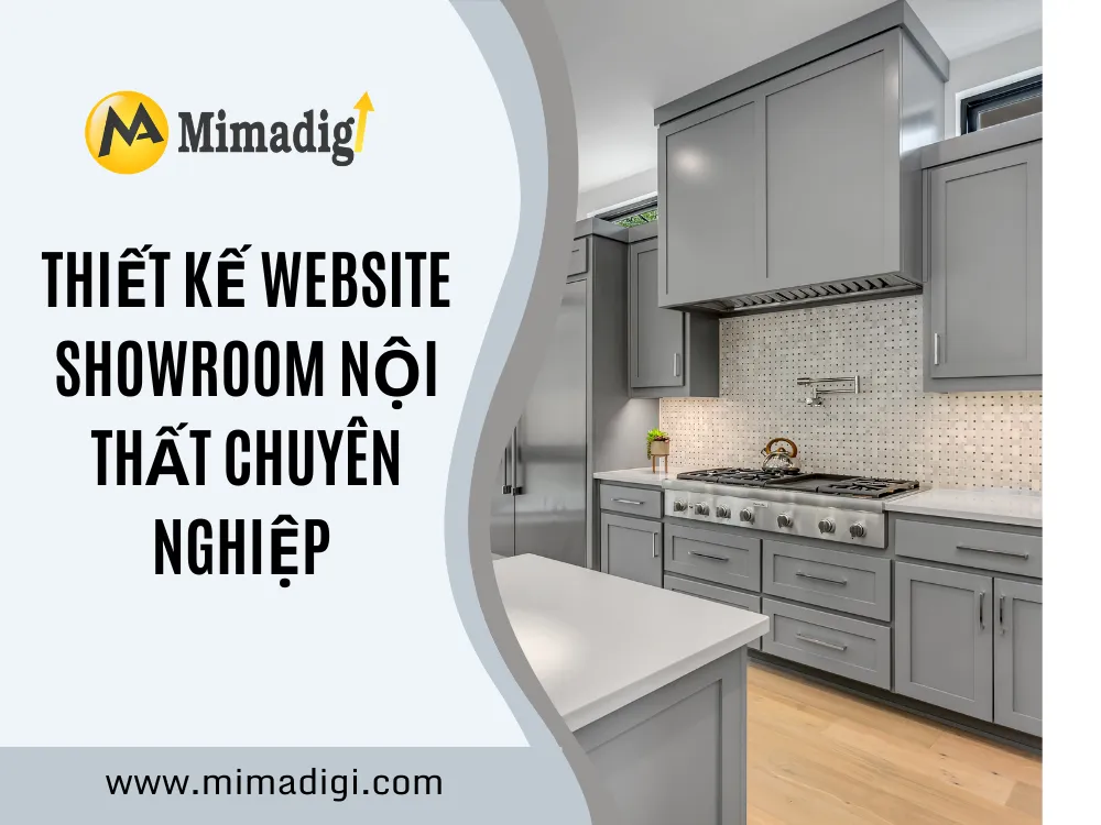 Thiết kế website showroom nội thất chuyên nghiệp tại MIMA