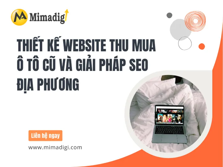 Used Car Buying Website Design and Local SEO Solutions: Transforming Your Website into a Real Sales Tool at mima