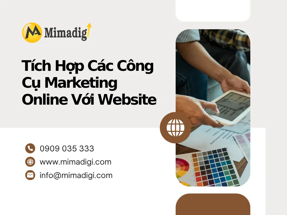 Integrating Online Marketing Tools With Websites at mima