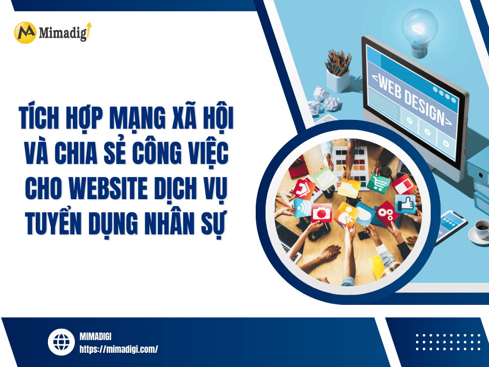 Social Media Integration and Job Sharing for Recruitment Service Website at MIMA