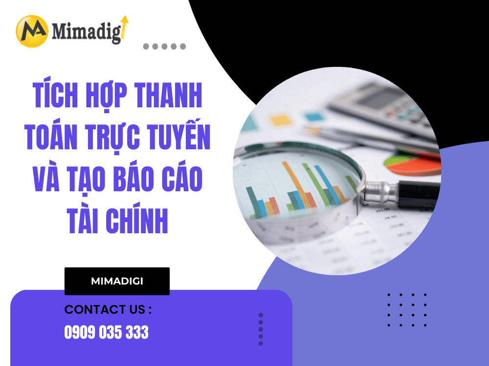 Integrate online payment and create financial reports at MIMA