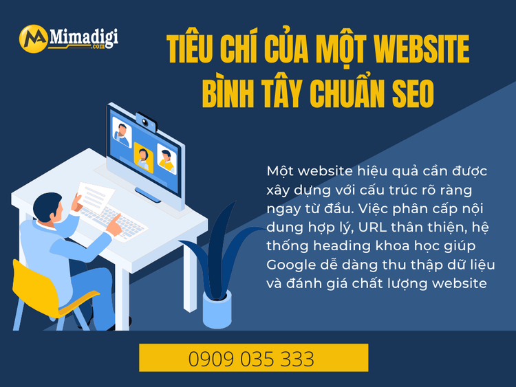Tiêu chí của một website Bình Tây chuẩn SEO