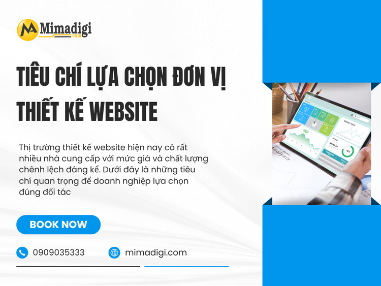 Tiêu Chí Lựa Chọn Đơn Vị Thiết Kế Website Uy Tín