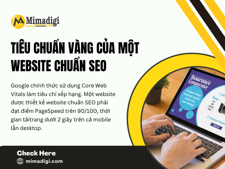 Tiêu Chuẩn Vàng Của Một Website Chuẩn SEO Năm 2026
