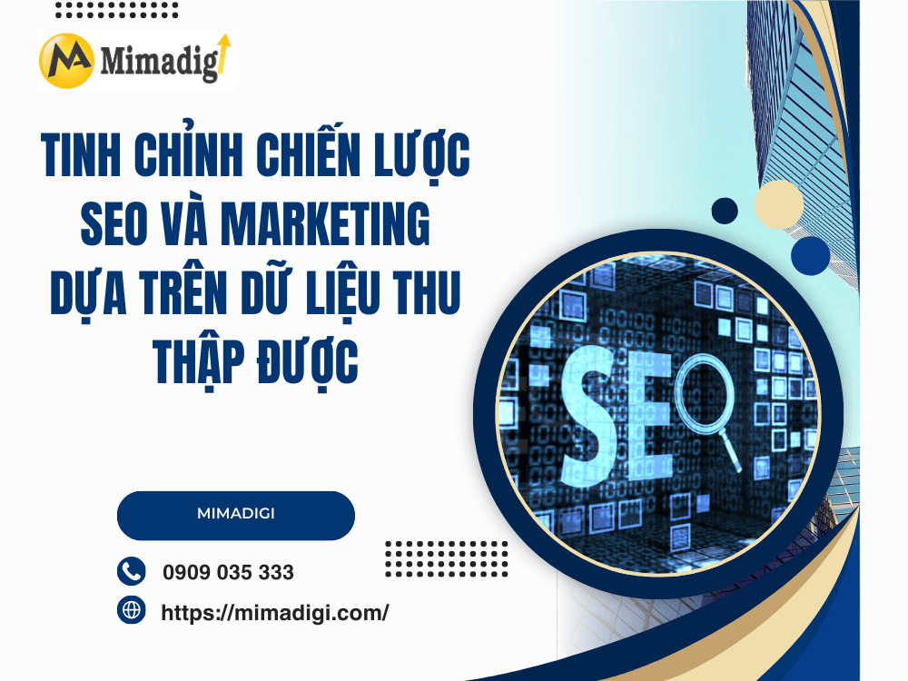 Refine SEO and Marketing Strategies Based on Collected Data at MIMA
