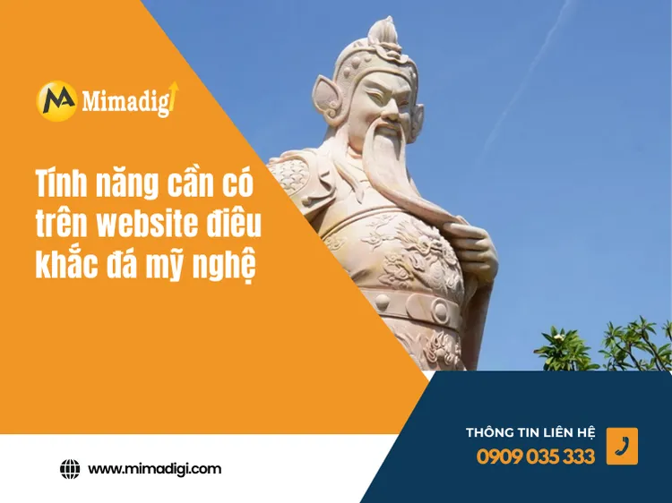 Features Needed on a Fine Art Stone Sculpture Website at mima