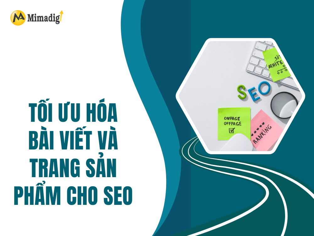 Optimize articles and product pages for SEO at MIMA
