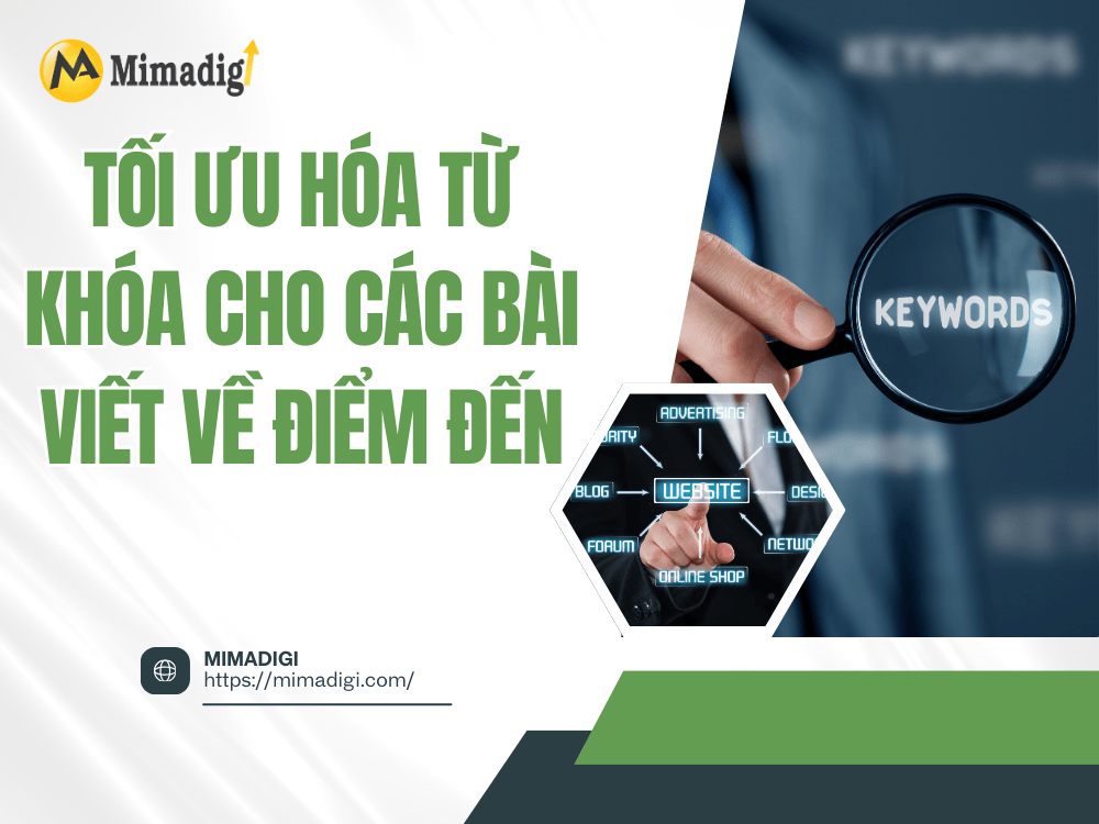 Keyword Optimization for Destination Articles at MIMA