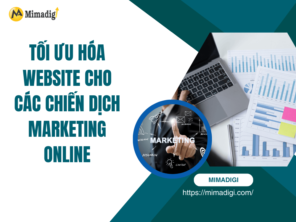 Optimize Website for Online Marketing Campaigns at MIMA