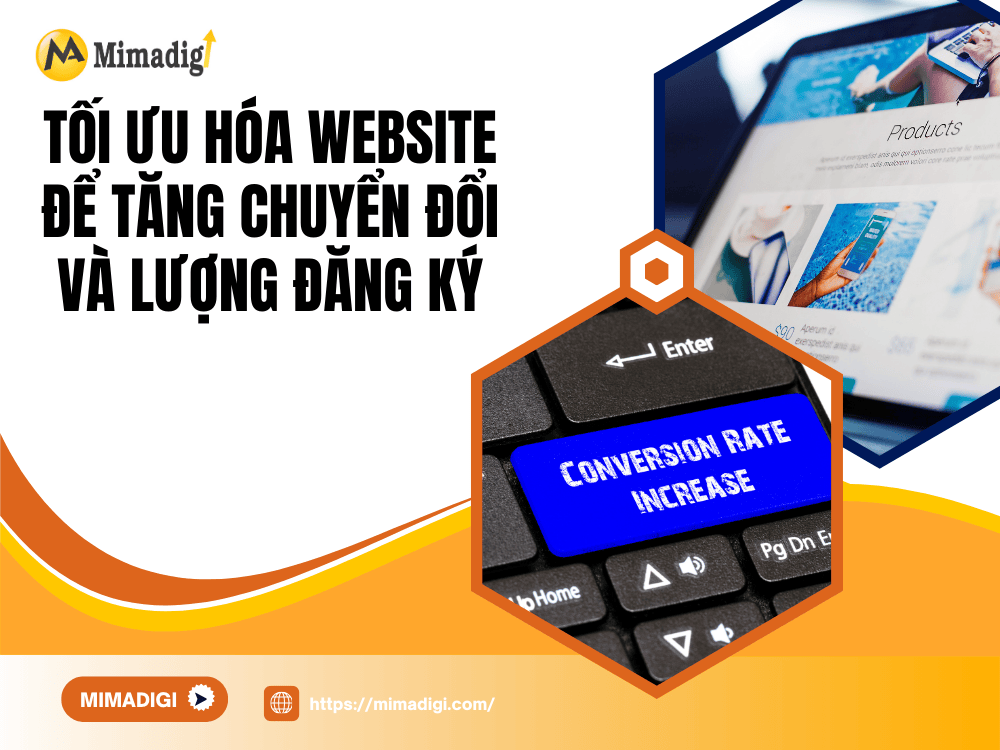 Optimize website to increase conversion and registration volume at MIMA