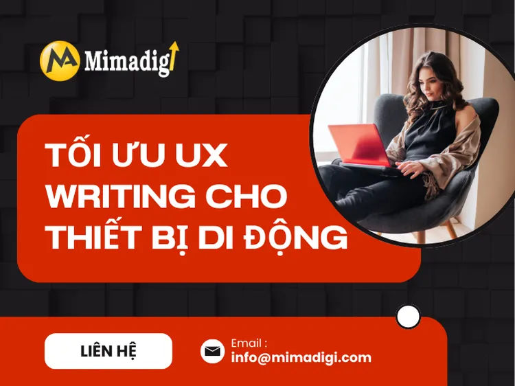 Optimize UX Writing for mobile devices at mima
