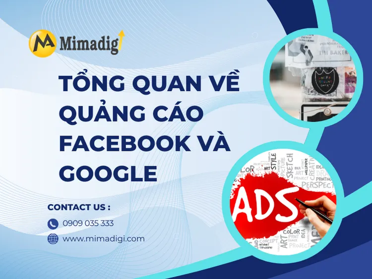 Overview of Facebook Ads and Google Ads at mima