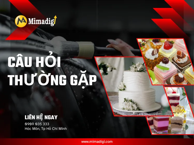 Top 10 câu hỏi thường gặp khi Thiết kế website bán bánh kem – tiệm bánh online tại TP.HCM tại mima