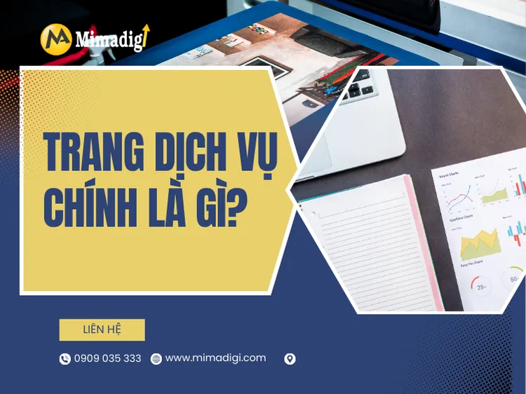 What is the Main Service Page? at mima