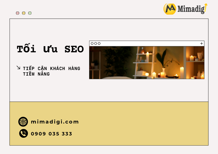 Cheap Spa & Beauty Website Design at Mima