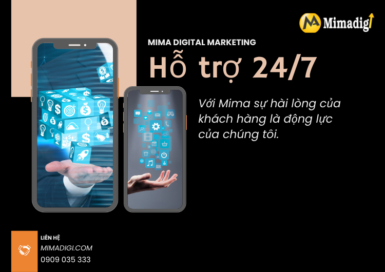 Hỗ trợ kỹ thuật 24/7 tại Mima