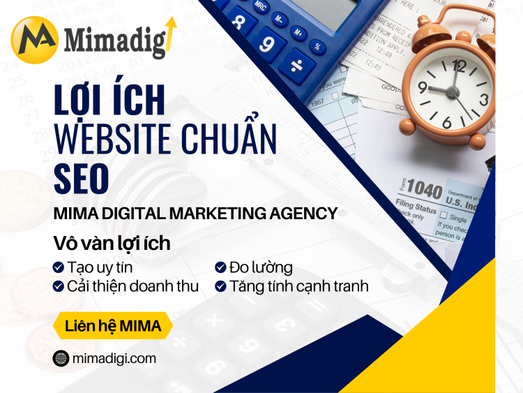 Lợi ích website chuẩn SEO tại Mima