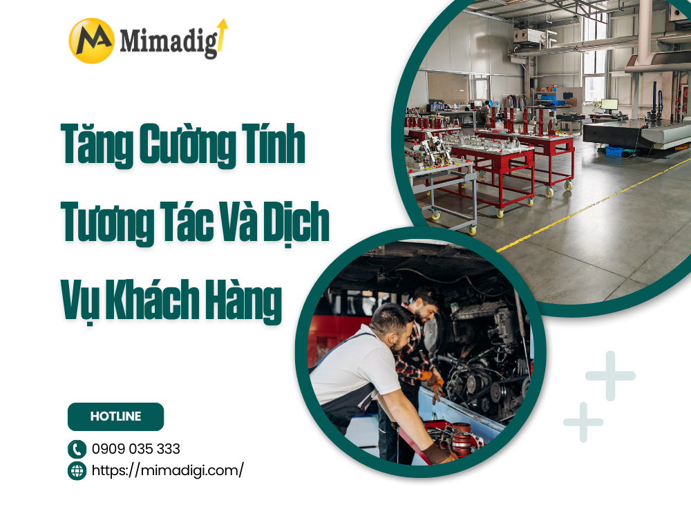 Website Design for Small Mechanical Workshops at mimadigi
