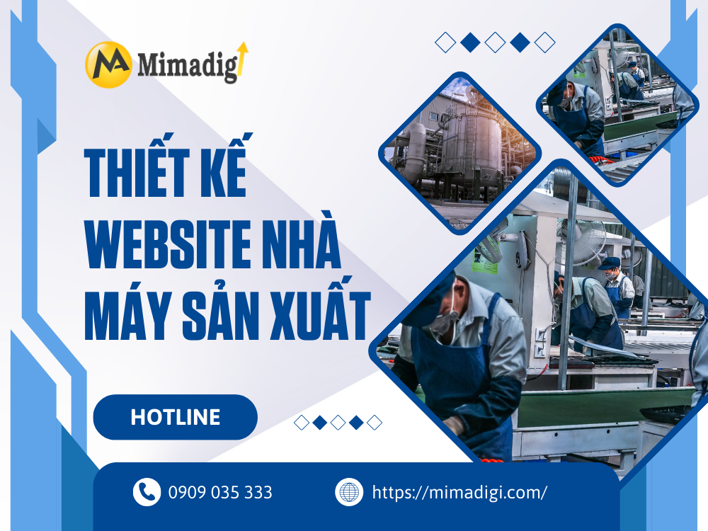 Manufacturing Plant Website Design at mimadigi