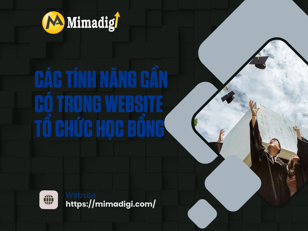 Scholarship Organization Website Design at mimadigi