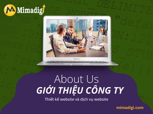 giới thiệu công ty (about us) tại Mima