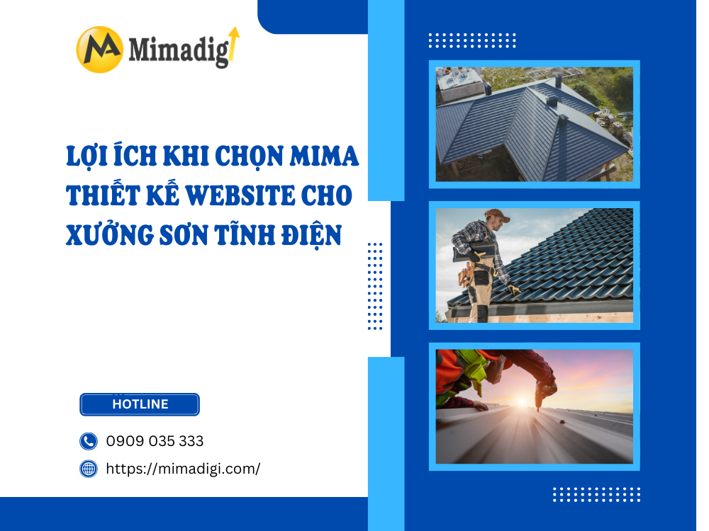 Website Design for Electrostatic Painting Workshop at mimadigi