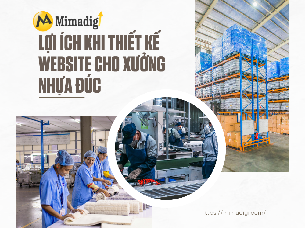 Plastic Injection Molding Factory Website Design at mimadigi